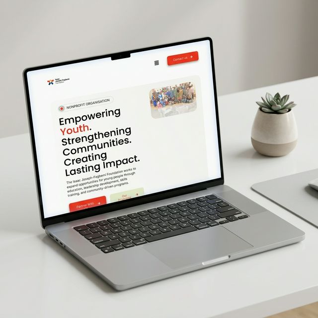 IJF Foundation Nonprofit Website